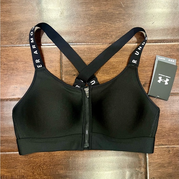 Under Armour Other - Under Armour high support black sports bras Size S